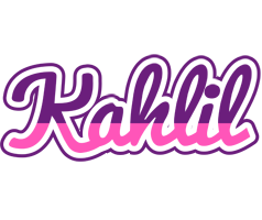 Kahlil cheerful logo