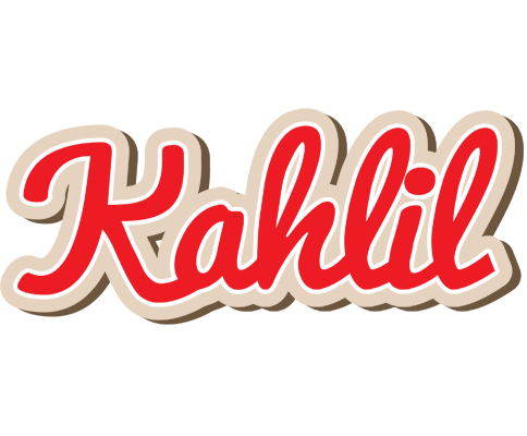 Kahlil chocolate logo