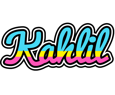 Kahlil circus logo