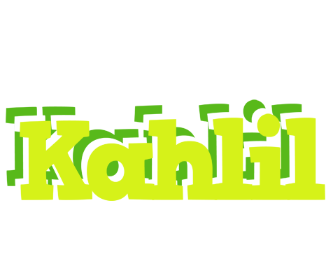 Kahlil citrus logo