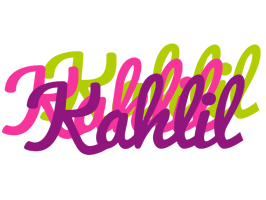 Kahlil flowers logo