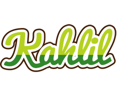 Kahlil golfing logo