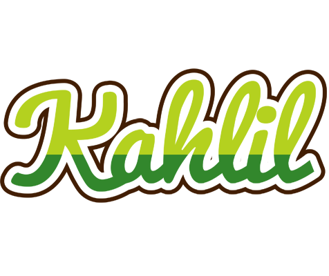 Kahlil golfing logo