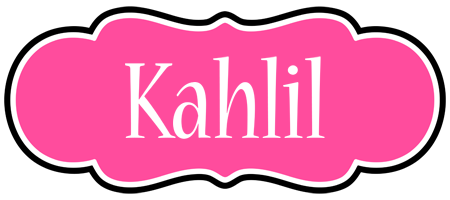 Kahlil invitation logo