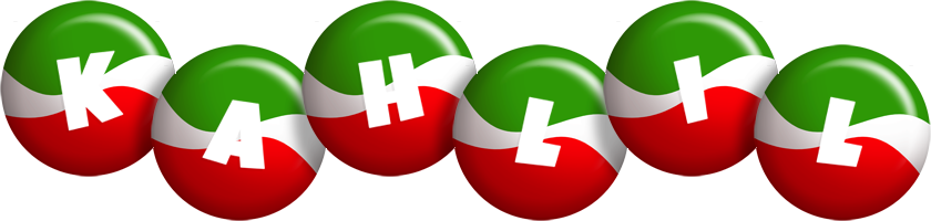 Kahlil italy logo