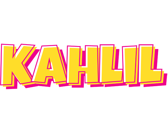 Kahlil kaboom logo