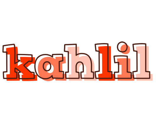 Kahlil paint logo