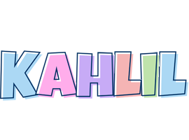 Kahlil pastel logo
