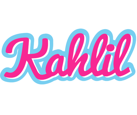 Kahlil popstar logo