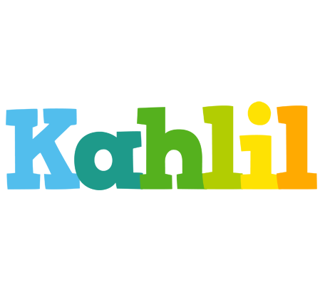 Kahlil rainbows logo