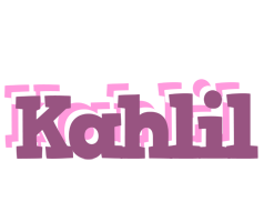 Kahlil relaxing logo