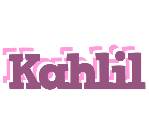 Kahlil relaxing logo