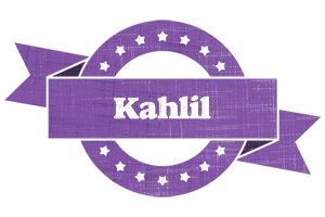 Kahlil royal logo