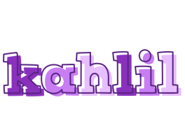 Kahlil sensual logo