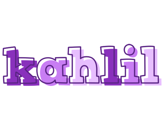 Kahlil sensual logo