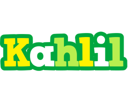 Kahlil soccer logo