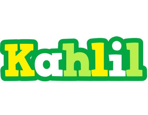Kahlil soccer logo