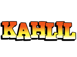 Kahlil sunset logo