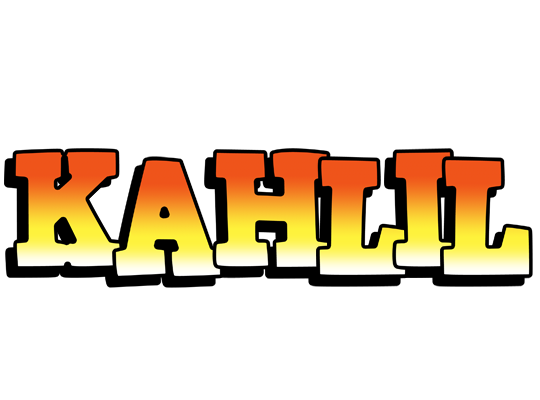 Kahlil sunset logo
