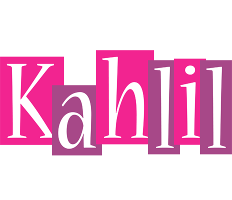 Kahlil whine logo