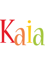 Kaia birthday logo