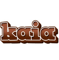 Kaia brownie logo