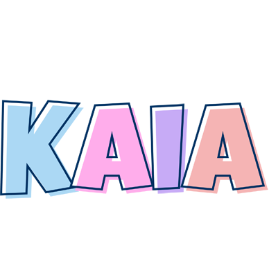 Kaia pastel logo