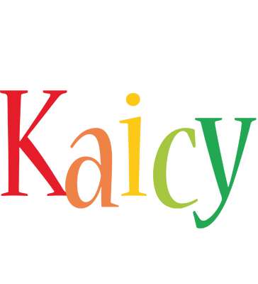 Kaicy birthday logo