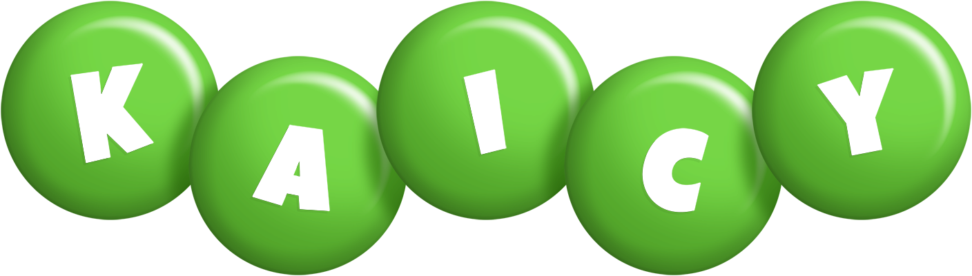 Kaicy candy-green logo