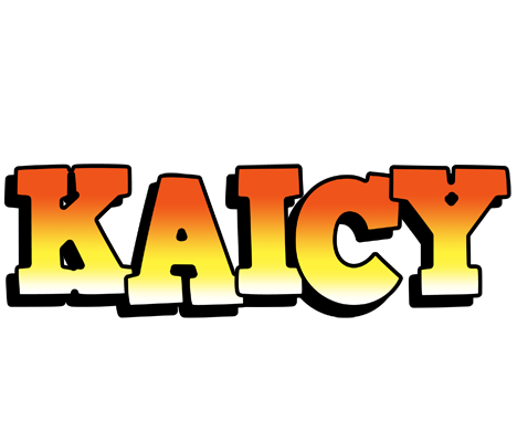 Kaicy sunset logo