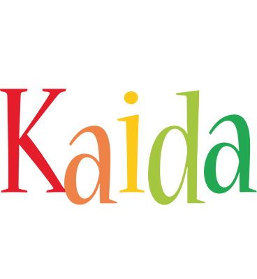Kaida birthday logo