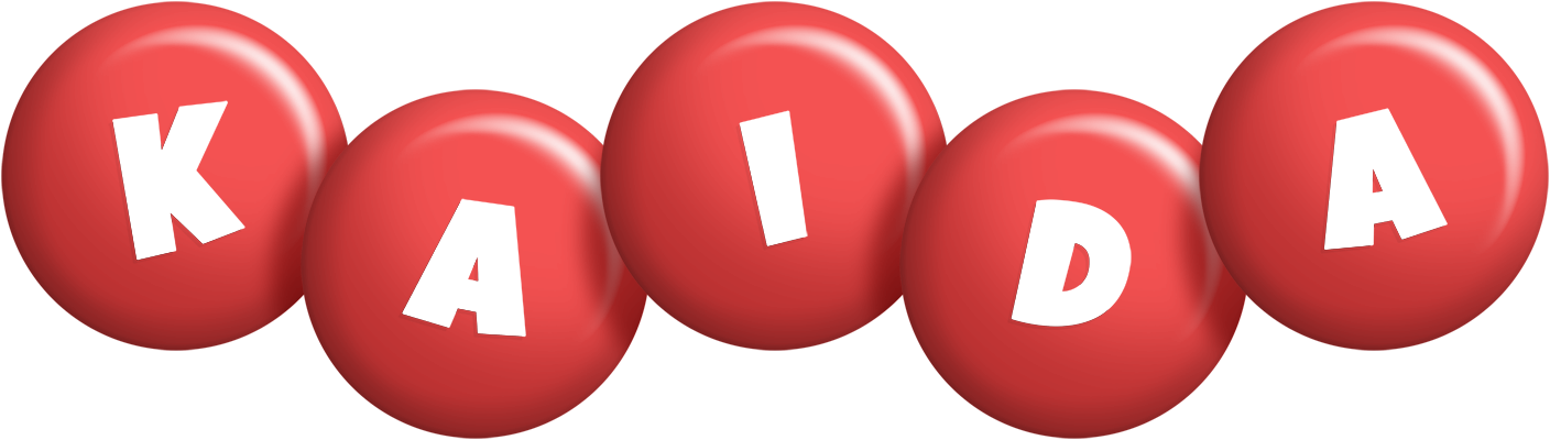 Kaida candy-red logo