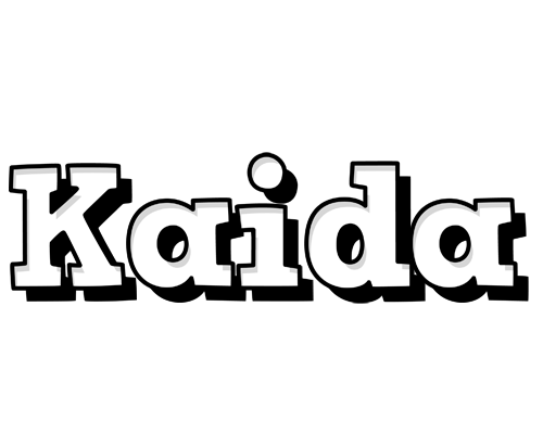 Kaida snowing logo