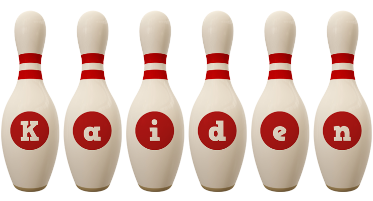 Kaiden bowling-pin logo
