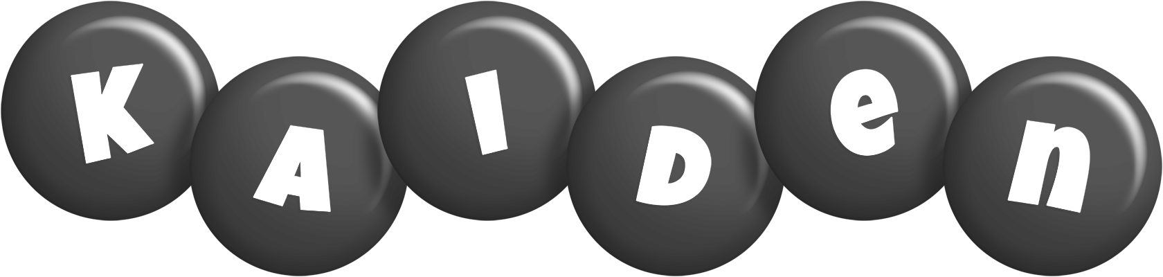 Kaiden candy-black logo