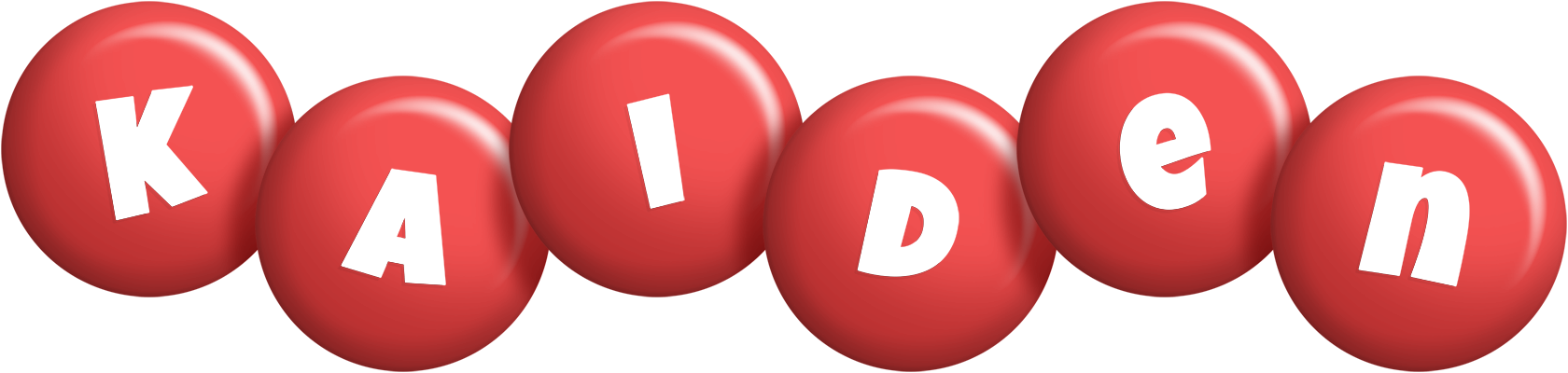 Kaiden candy-red logo