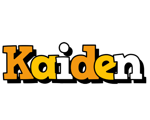Kaiden cartoon logo