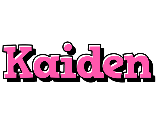 Kaiden girlish logo