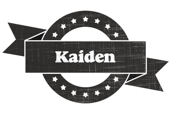 Kaiden grunge logo