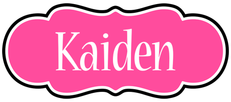 Kaiden invitation logo