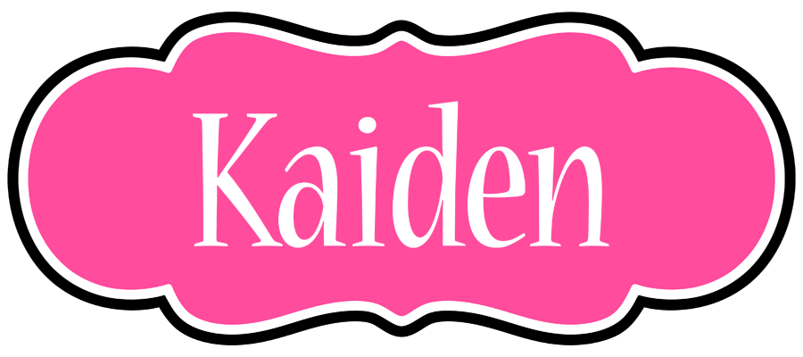 Kaiden invitation logo