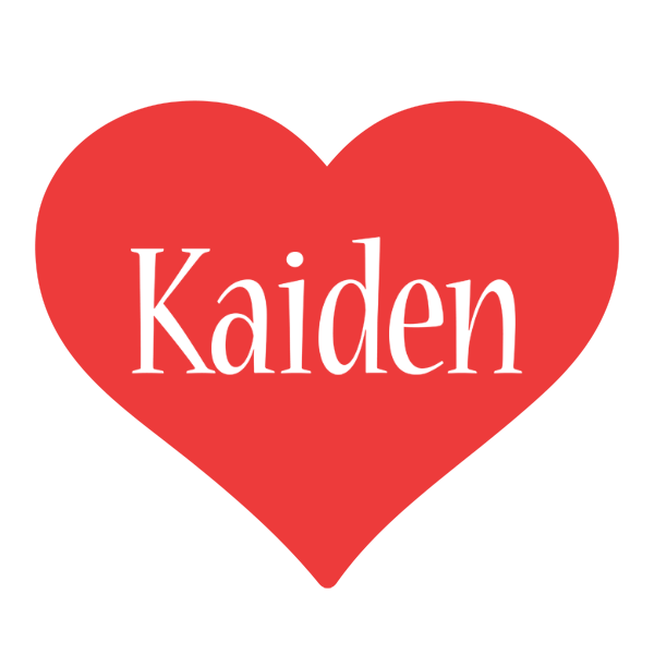 Kaiden love logo