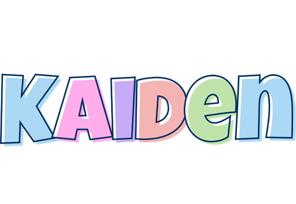 Kaiden pastel logo