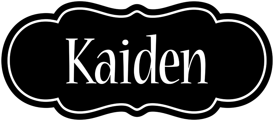 Kaiden welcome logo
