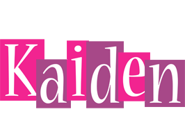 Kaiden whine logo