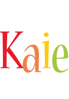 Kaie birthday logo