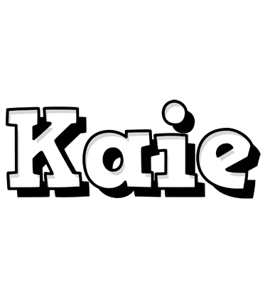 Kaie snowing logo