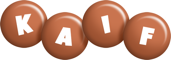 Kaif candy-brown logo