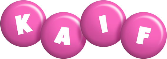 Kaif candy-pink logo