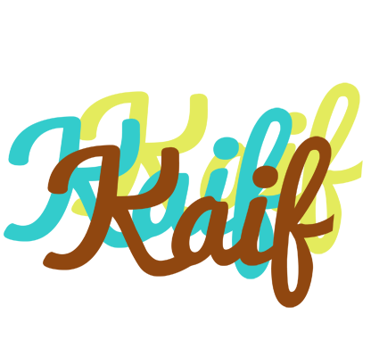 Kaif cupcake logo